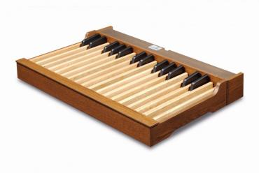 PEDALERA 30 RECTA ROBLE OSCURO