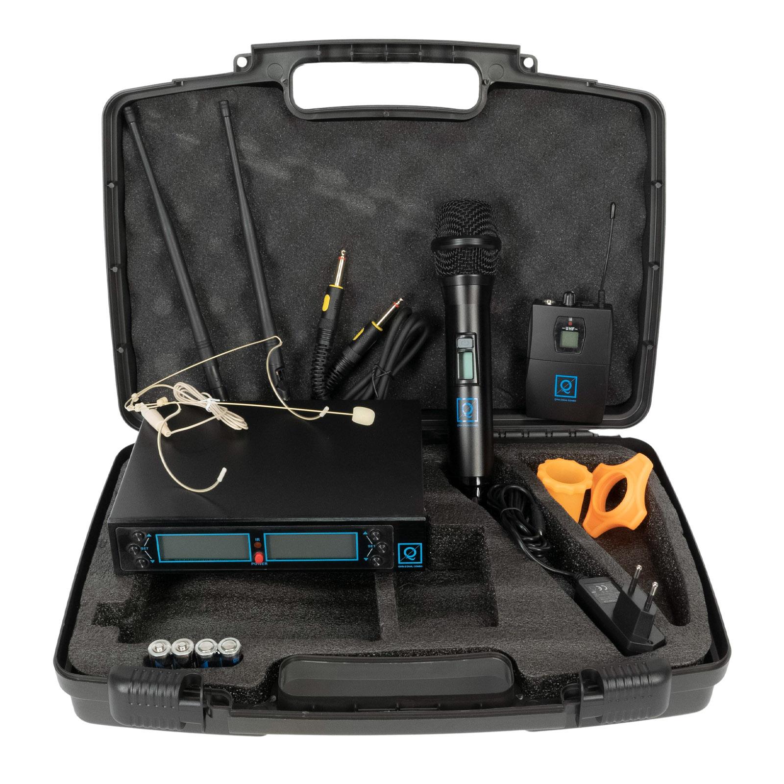 QWM-2 DUAL COMBO ( HANDHELD + EARSET )863-865 MHZ