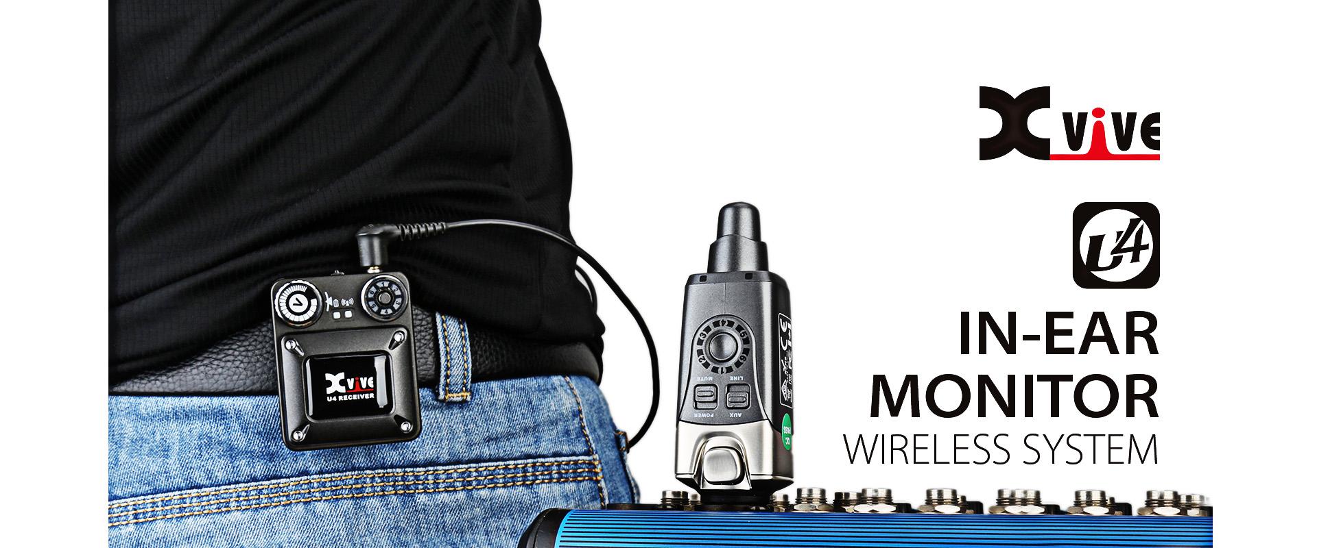 U4 WIRELESS IN EAR (1 EMISOR + 1 RECEPTOR)