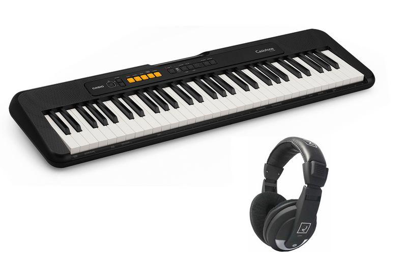 CT-S100 CASIOTONE KIT TECLADO + AURICULARES OQAN QHP-10