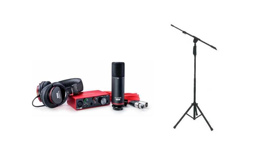 SCARLETT SOLO STUDIO 3RD GEN STAND BUNDLE