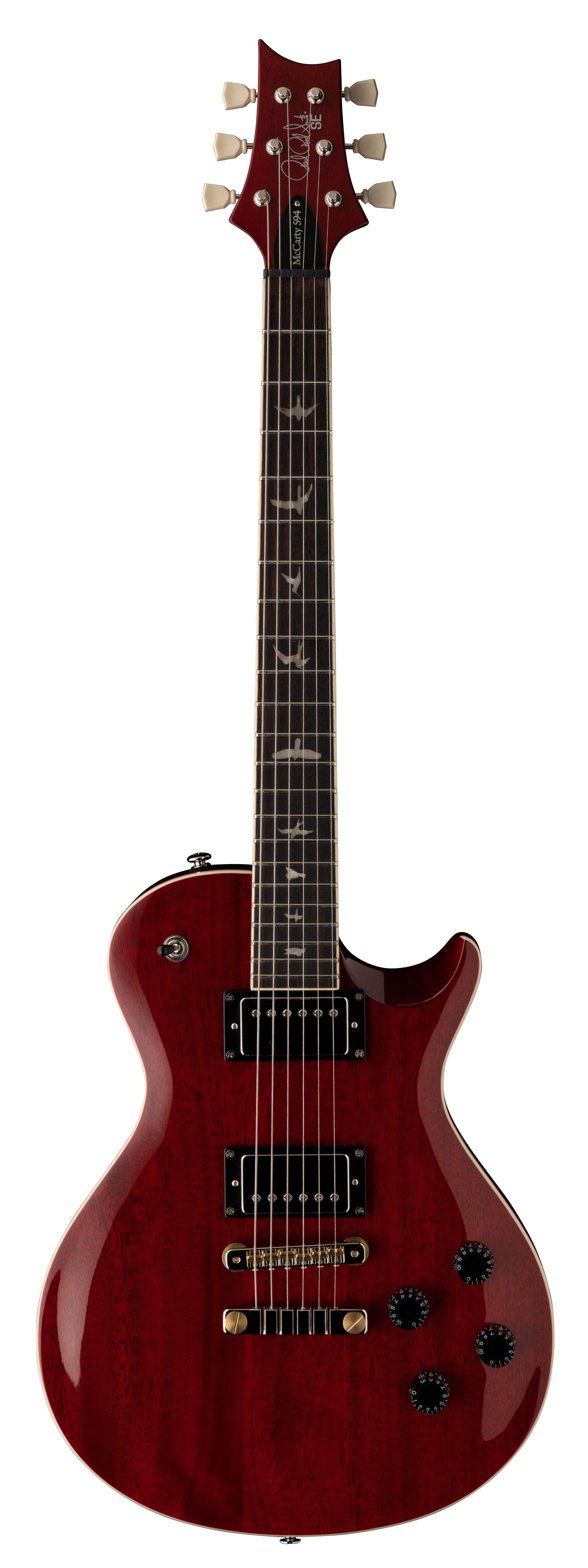 SE MCCARTY 594 SINGLECUT STANDARD VINTAGE CHERRY